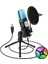 Rgb USB Kondenser Mikrofon Kardioid Oyun Mikrofonu, Şok Emme Monteli Filtreli (Yurt Dışından) 1