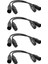 4x Xlr Erkek 3 Pin Xlr Dişi 5 Pin ve Xlr Dişi 3 Pin To Xlr Erkek 5 Pin Ses Kablosu, Mikrofon Dmx Sahne Işığı Için (Yurt Dışından) 1