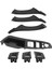 7pcs Araba Iç Kapı Kolu Pencere Asansör Anahtarı Kol Dayama Paneli Için Bmw 5 Serisi F10 F11 F18 2010-2017 Rhd 51417225875 Rhd (Yurt Dışından) 2