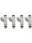1pcs Hyundai I10 I20 Pbt BJ13 G4LA 1.2l L4 Picanto Mk2 Için 1pcs Yakıt Enjektör Nozulları 1.0l Vr7 1.0 Ta 35310-04000 3531004000 (Yurt Dışından) 1