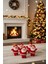 Yılbaşı Ağaç Süsü Kırmızı Noel Baba 6 Lı Paket 1
