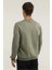 4m M-SN75 Bsc C Neck Sw 4fx A Hakı Erkek Sweatshirt 5
