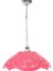 Fuşya Akrilik Avize Soft Pembe Modern Aydınlatma 35X35X12 cm 2