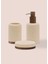 Travertine Banyo Seti Bej 3 Parça 2