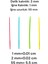 25 Adet 5.5 cm Boyutlarında İnce Karışık Plastik Yün Boncuk İğnesi Çocuklar İçin Eğitici İğne 1