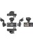 Dash Cam Full Hd Araç Içi Kamera Uyumlu Ön Arka ve Iç Kayıt 3 Kamera Gece Görüşlü 1080P 2