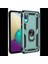Samsung Galaxy A02 Kılıf Sofya Yüzüklü Silikon Kapak 1