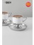 Doris 2'li Porselen Kahve Fincanı Takımı 90 ml Platin 4