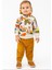 Erkek Bebek-Çocuk Kapşonlu Sweat+Kadife Pantolon Takım 1