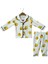 Unisex Bebek Tweety Desenli Yakalı Düğmeli Pamuklu Pijama Takımı 2