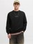 Jack&jones 12282893 Jornorrebro Emb Sweat Black Erkek Sweatshirt 1