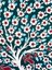 Yeşil Zeminli Hayat Ağacı Desenli 30CM Iznik Çini Tabak 2