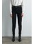 Tencel Denim Black Slim Pantolon - Siyah 2