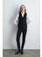 Tencel Denim Black Slim Pantolon - Siyah 4
