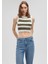 Çizgili Crop Triko Top 1710098-87120 14