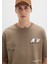 Baskılı Haki Tişört 0612912-70355 15