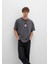 Kuru Kafa Baskılı Antrasit Tişört 0612704-70088 15