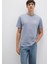 1991 Baskılı Mavi Tişört 0612908-86584 10