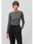 Uzun Kollu Antrasit Basic Tişört 1612817-83096 14