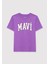Mavi Logo Baskılı Mor Tişört 6610030-70606 9