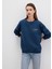 Mavi Logo Baskılı Lacivert Sweatshirt 1611656-82454 13
