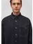 Aidan Mavi Black Antrasit Jean Gömlek 0210588-85622 17
