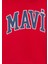 Mavi Logo Baskılı Kırmızı Kapüşonlu Sweatshirt 6610110-70464 15