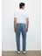 Milan Premium Blue Puslu Açık Mavi Jean Pantolon 0081083030 14