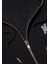 Logo Baskılı Fermuarlı Siyah Sweatshirt 18