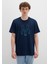 Mavi Logo Baskılı Lacivert Tişört 0610635-70490 15