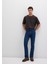 177 Casual Koyu Mavi Comfort Jean Pantolon 0017732662 7
