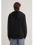 Logolu Kapüşonlu Fermuarlı Siyah Sweatshirt 066979-900 13