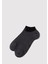 2li Gri Siyah Patik Çorap 090273-15903 9