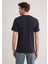 Stretch V Yaka Lacivert Basic Tişört 061748-17588 13