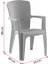 Side 4'lü Rattan Sandalye Kahve 5
