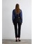 Tencel Denim Slim Pantolon - Lacivert 5