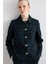 Cepli Ekose Ceket - Lacivert 3