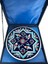 Selçuklu Yıldızı ve Lotus Motifli Iznik Çini Tabak 3