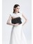 Kadın Siyah Otantik Desen Clutch Çanta 7