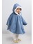 Sıvı Geçirmez Wellsoft Bebek Panço Mavi Yağmurluk 10