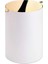 Çöp Kovası Beyaz/gold 3 Lt (BA4013 032 Al7-Gl) 1