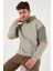 Pamuklu Relaxed Fit Kapüşonlu İçi Tüylü Yumuşak Şardonlu Sweat Erkek SWEAT 5905299 6