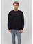 Erkek Siyah M0s10276-900 Bisiklet Yaka Sweatshirt 9