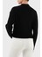 Lavinia Regular Fit Yarım Fermuarlı Dik Yaka Örgü Kazak V5BR02Z0572 Bayan KAZAK V5BR02 Z0572 JBLK 7