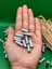 20 mm Kesme Boru Ahşap Boncuk (50 Gram 93 Adet) Delik Çapı 3 mm Makrome Tasarım Takı Bileklik 2