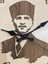 Atatürk Serisi - Ahşap Duvar Saati - 40 cm - Açık/koyu Zemin Seçenekli 4