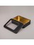 Metal Kutu Pencereli Mat Siyah 19 x 13,5 x 4,5 cm Hediye ve Şekerleme 3