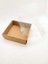 Kraft Kutu Asetat Kapaklı 6x6x6 cm Sabun ve Mum Ambalajı 100 Adet 3