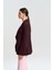 Allegany Bordo Bel Oturmalı Blazer 8