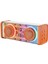 MD-56BT Turuncu Beyaz Aux + USB + Bluetooth Destekli 10W 1500MAH Taşınabilir Speaker 1